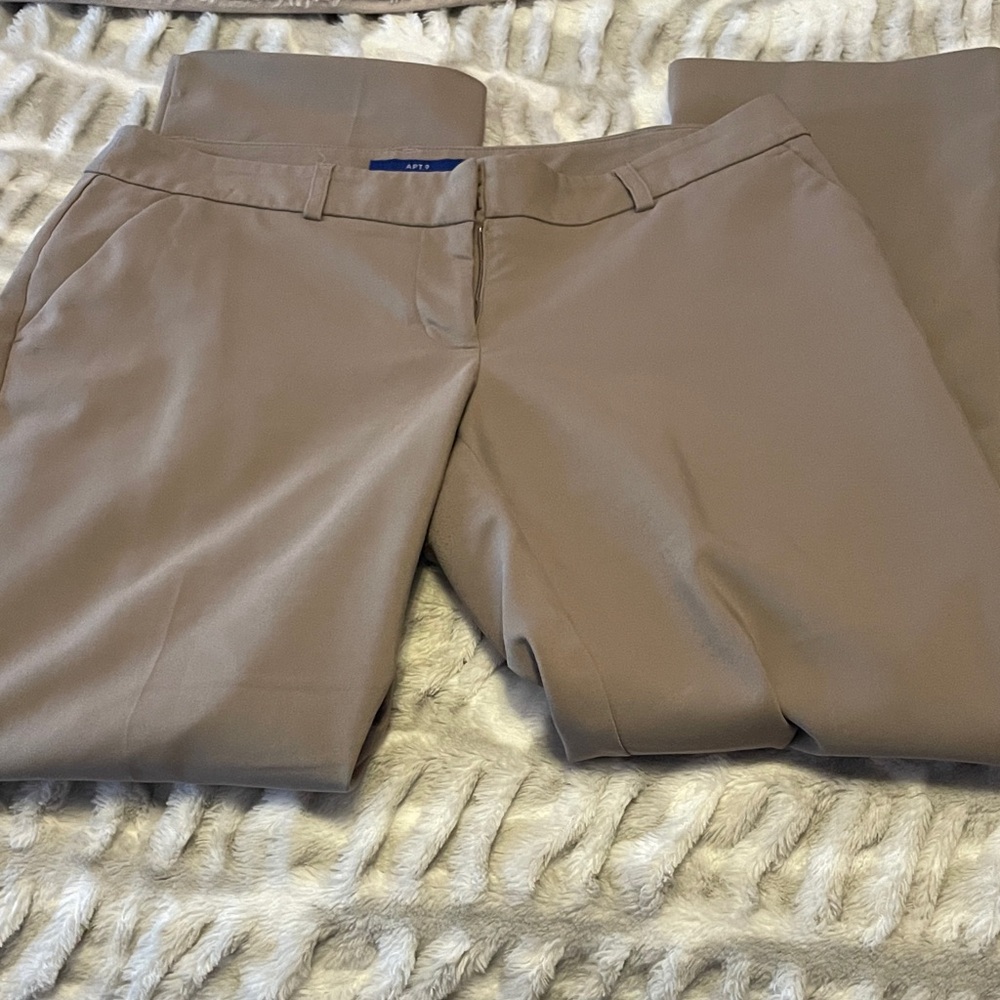Apt. 9 Taupe Dress Pants